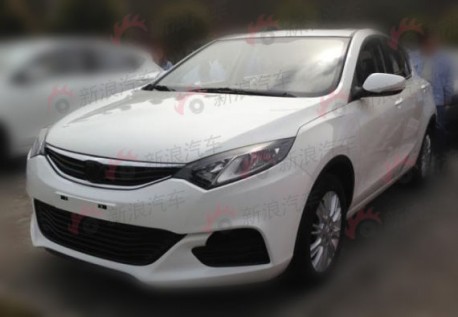 Spy Shots: Chang'an Eado XT naked from all sides in China