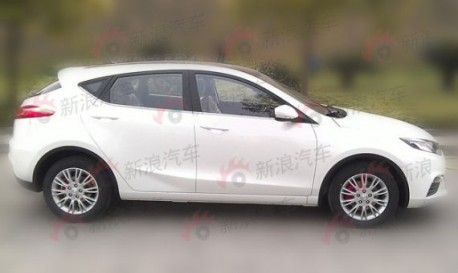 Spy Shots: Chang'an Eado XT naked from all sides in China