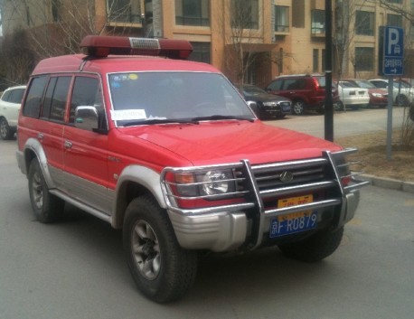Spotted in China: Changfeng Liebao fire command vehicle