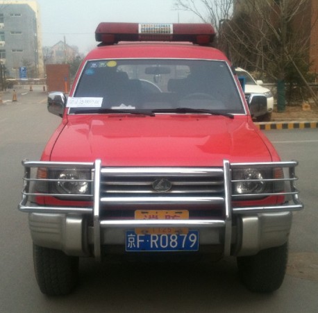 Spotted in China: Changfeng Liebao fire command vehicle