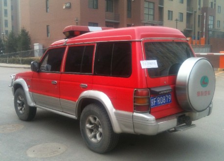 Spotted in China: Changfeng Liebao fire command vehicle
