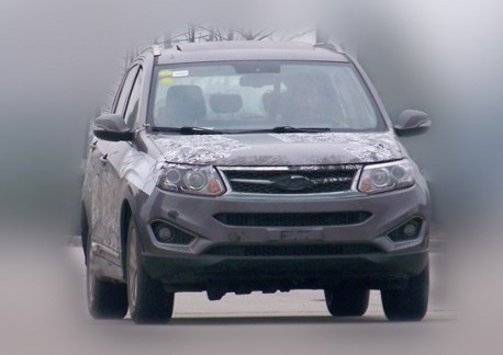 Spy Shots: Chery T21 SUV seen testing in China