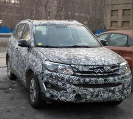 Spy Shots: Chery T21 seen testing in China