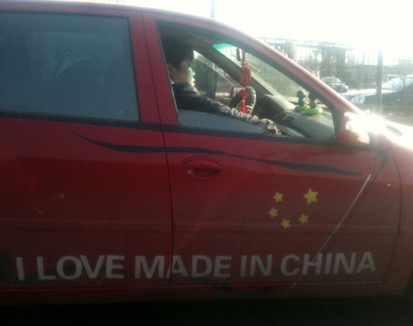 Chinese Lifan driver Likes it Chinese