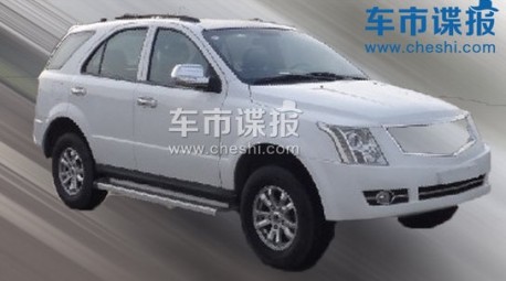 Spy Shots: Dongfeng-Liuzhou V20 does the Cadillac SRX in China