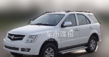 Spy Shots: Dongfeng-Liuzhou V20 does the Cadillac SRX in China