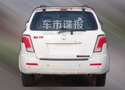 Spy Shots: Dongfeng-Liuzhou V20 does the Cadillac SRX in China