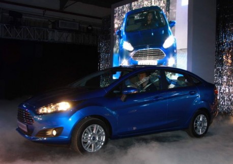 Facelifted Ford Fiesta launched on the Chinese car market