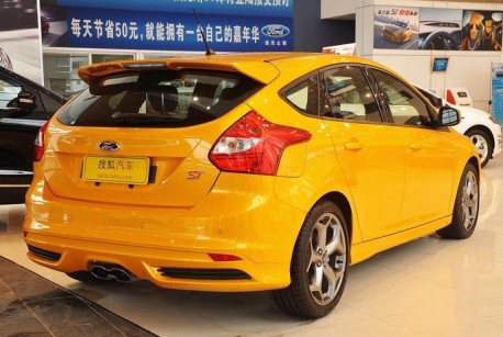 Ford Focus ST hits the Chinese auto market