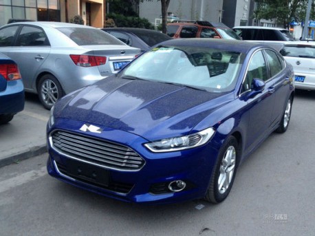 Spy Shots: new Ford Mondeo is almost Naked in China