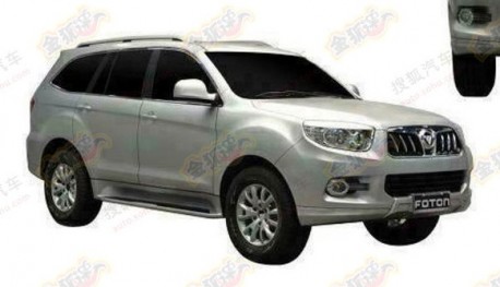 Patent Applied: Foton U201 SUV gets ready for the Chinese car market