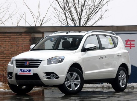 Geely Englon SX7 will hit the China car market on March 31