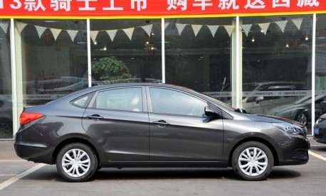 Haima M3 from all sides in China