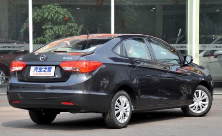 Haima M3 from all sides in China