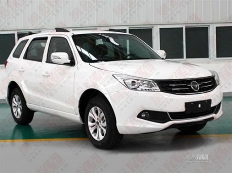 Spy Shots: facelifted Haima 7 SUV is Naked in china