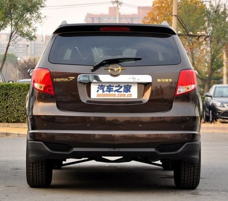 Spy Shots: facelifted Haima 7 SUV is Naked in china