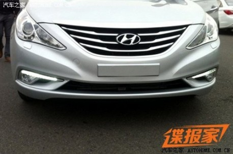 Spy Shots: facelift for the Hyundai Sonata in China