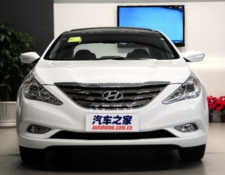 Spy Shots: facelift for the Hyundai Sonata in China