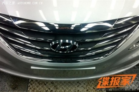 Spy Shots: facelift for the Hyundai Sonata in China