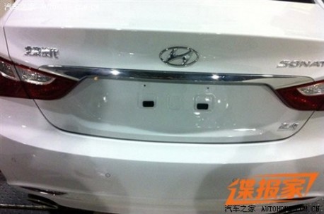 Spy Shots: facelift for the Hyundai Sonata in China