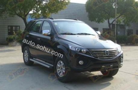 Spy Shots: Jiangnan Chunzhou SUV is ready for the Chinese car market