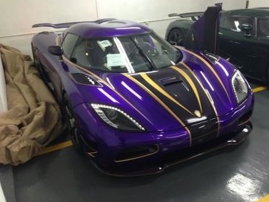 The one-off Koenigsegg Agera Zijin pops up in Hong Kong, with Friends