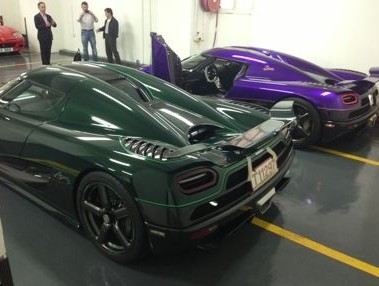 The one-off Koenigsegg Agera Zijin pops up in Hong Kong, with Friends