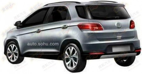 Patent Applied: Lifan is going for the Suzuki SX4 in China