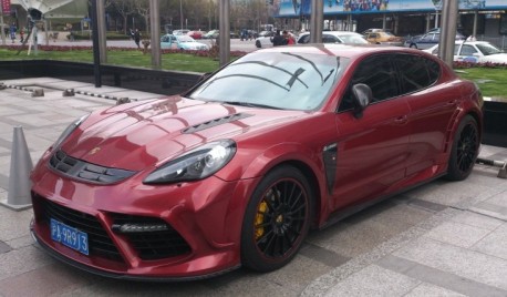 Spotted in China: Mansory Porsche Panamera Turbo