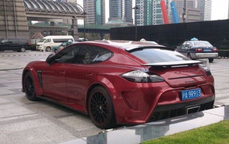 Spotted in China: Mansory Porsche Panamera Turbo