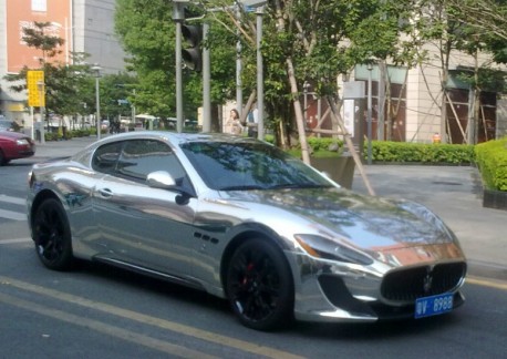 Maserati GranTurismo S is Bling in China