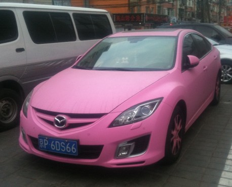Mazda 6 Rui Yi is Pink in China