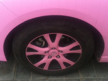 Mazda 6 Rui Yi is Pink in China