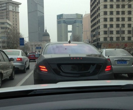 Spy Shots: new Mercedes S-Class testing in China