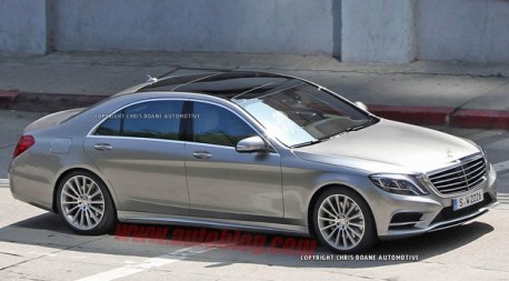 Spy Shots: new Mercedes S-Class testing in China