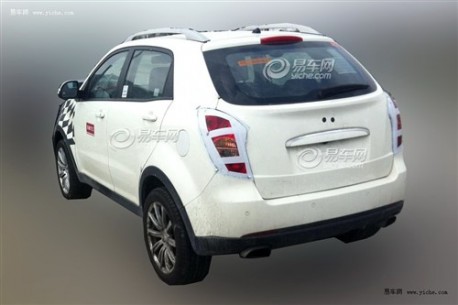 Spy Shots: MG SUV testing in China, based on Ssangyong Korando