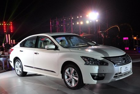 New Nissan Teana hits the Chinese auto market