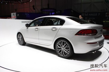 Qoros 3 Sedan debuts on the Geneva Motor Show