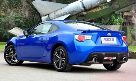 Subaru BRZ will hit the China car market on March 21