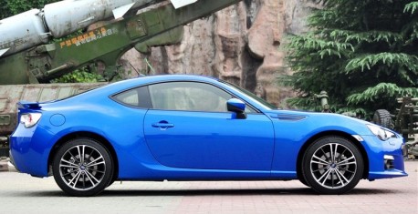 Subaru BRZ hits the China car market