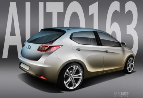 Toyota Dear hatchback = new Toyota Yaris for China 