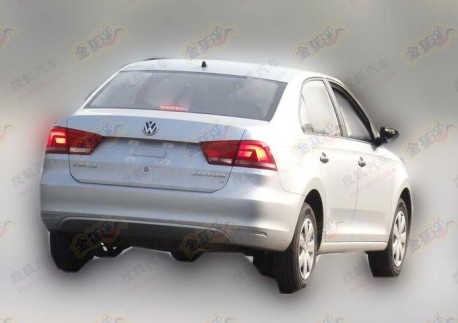 Spy Shots: new Volkswagen Santana goes Cheap in China