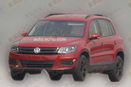 Spy Shots: sporty Volkswagen Tiguan for the Chinese car market