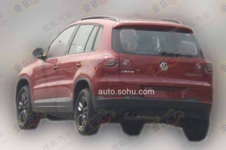 Spy Shots: sporty Volkswagen Tiguan for the Chinese car market