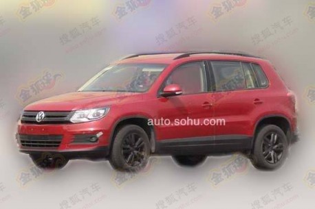 Spy Shots: sporty Volkswagen Tiguan for the Chinese car market