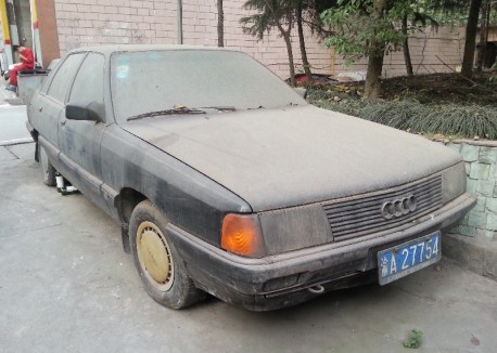 Spotted in China: abandoned FAW-Audi 100