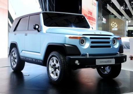 Beijing Auto Concept 500 concept debuts on the Shanghai Auto Show