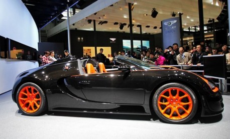 Bugatti Veyron Vitesse WRC debuts on the Shanghai Auto Show