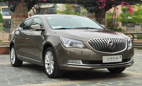 Facelifted Buick Lacrosse launched on the Chinese car market