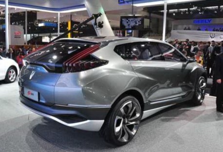 Chang'an CS95 concept debuts at the Shanghai Auto Show